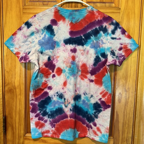 Mens Tye dye t-shirt - Picture 4 of 6
